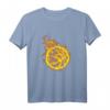 Feuer Basketball Ball T-Shirt - Für leidenschaftliche Basketballspieler & Trainer, perfekt als Geschenk & Teamoutfit