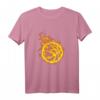 Feuer Basketball Ball T-Shirt - Für leidenschaftliche Basketballspieler & Trainer, perfekt als Geschenk & Teamoutfit