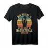 Retro Basketball Männer T-Shirt für Training & Spiele – Lustiges Basketball Geschenk für Hobby- und Profi-Spieler