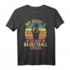 Retro Basketball Männer T-Shirt für Training & Spiele – Lustiges Basketball Geschenk für Hobby- und Profi-Spieler