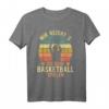 Retro Basketball Männer T-Shirt für Training & Spiele – Lustiges Basketball Geschenk für Hobby- und Profi-Spieler