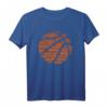 Inspirierendes Basketball Word Cloud Shirt für Kinder und Erwachsene – Motivationsshirt für Spieltage, Fans und Teamkapitäne