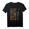 Bass Gitarre T-Shirt für Musiker und Musikliebhaber – Perfektes Geschenk zu Weihnachten & Geburtstag für Bassisten, Gitarrenlehrer & Musikfans