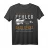 Bass Gitarre Shirt - Bassist Geschenk für Musikliebhaber - Gitarren Spieler T-Shirt zum Geburtstag & Weihnachten