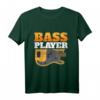 Bass Player - Bassgitarre Geschenk für Bassisten T-Shirt im Retro Vintage Look für Musiker, Band & Festival Fans