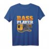 Bass Player - Bassgitarre Geschenk für Bassisten T-Shirt im Retro Vintage Look für Musiker, Band & Festival Fans