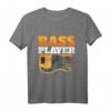 Bass Player - Bassgitarre Geschenk für Bassisten T-Shirt im Retro Vintage Look für Musiker, Band & Festival Fans