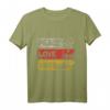 Bass Gitarre T-Shirt - Frieden Zeichen Liebe Musik für Bassisten, Musiker & Musikliebhaber – Perfektes Geschenk zu Weihnachten & Geburtstag