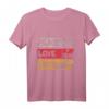 Bass Gitarre T-Shirt - Frieden Zeichen Liebe Musik für Bassisten, Musiker & Musikliebhaber – Perfektes Geschenk zu Weihnachten & Geburtstag