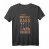 Musik Instrument Geschenkidee Bassist Bassgitarre T-Shirt - Perfekt für Musiker, Bassgitarristen & Musikliebhaber zu Weihnachten & Geburtstag