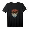 Bassgitarre EADG Vintage Pick Geschenk für Bassisten - Cooles Retro T-Shirt für Musiker & Bassliebhaber zu Weihnachten, Geburtstag & mehr