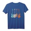 Retro E-Gitarre Bass Gitarre Rock Music Band T-Shirt – Für Gitarristen, Musikliebhaber & Rockfans