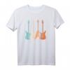 Retro E-Gitarre Bass Gitarre Rock Music Band T-Shirt – Für Gitarristen, Musikliebhaber & Rockfans