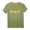 Bassist Nomen für Bassmusiker T-Shirt - Lustiges und mutiges Bass-Design für Musiker und Musikliebhaber