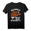 Bassisten Geschenk T-Shirt - Musik T-Shirt für Bassgitarre Fans & Musiker mit Bassschlüssel Logo