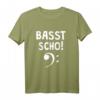 Basst Scho Shirt Bassgitarre Geschenk für Bassisten - Perfektes T-Shirt für Musiker und Bassliebhaber