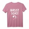 Basst Scho Shirt Bassgitarre Geschenk für Bassisten - Perfektes T-Shirt für Musiker und Bassliebhaber
