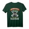 Bassist Geschenk mit Spruch – Unterschätze niemals einen alten Mann mit Bassgitarre T-Shirt für Musiker, Bandkollegen und Gig-Performances