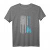 E-Bassgitarre mit amerikanischer Flagge - Patriotisches Musiker T-Shirt für Bassspieler & Musikliebhaber