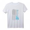 E-Bassgitarre mit amerikanischer Flagge - Patriotisches Musiker T-Shirt für Bassspieler & Musikliebhaber