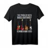 Geschenk Musiker Noten Musik Bassgitarre T-Shirt - Perfekt für Bassgitarristen, Musikliebhaber und Gitarrenlehrer zu Weihnachten, Geburtstagen & Herrentag