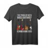 Geschenk Musiker Noten Musik Bassgitarre T-Shirt - Perfekt für Bassgitarristen, Musikliebhaber und Gitarrenlehrer zu Weihnachten, Geburtstagen & Herrentag