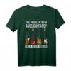 Geschenk Musiker Noten Musik Bassgitarre T-Shirt - Perfekt für Bassgitarristen, Musikliebhaber und Gitarrenlehrer zu Weihnachten, Geburtstagen & Herrentag