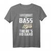 Ohne den Bass gibt es keine Band - Bass Gitarre T-Shirt für Musiker, Musikliebhaber und Bassgitarristen als Geschenk zu Weihnachten & Geburtstag