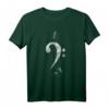 Bassschlüssel Rock Musik Geschenk Bass Gitarre T-Shirt – Perfektes Geschenk für Bassisten, Musiker und Musikliebhaber zu Weihnachten & Geburtstag