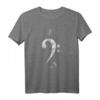 Bassschlüssel Rock Musik Geschenk Bass Gitarre T-Shirt – Perfektes Geschenk für Bassisten, Musiker und Musikliebhaber zu Weihnachten & Geburtstag