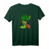 Brokkoli-Bassgitarre – Veganes und Vegetarisches Musiker T-Shirt für Gitarristen & Bassisten, ideal als Geschenk
