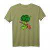 Brokkoli-Bassgitarre – Veganes und Vegetarisches Musiker T-Shirt für Gitarristen & Bassisten, ideal als Geschenk
