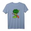 Brokkoli-Bassgitarre – Veganes und Vegetarisches Musiker T-Shirt für Gitarristen & Bassisten, ideal als Geschenk