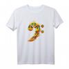 Bassschlüssel Tribal T-Shirt mit Flammen – Cooler Bassgitarren und Kontrabass Design für Bassisten, Musiker & Geschenkideen