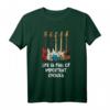 Bassgitarre Life is Full of Important Choices T-Shirt – Perfekt für Bassisten, Bassliebhaber und coole Musikgeschenke zu Weihnachten & Geburtstagen