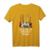 Bassgitarre Life is Full of Important Choices T-Shirt – Perfekt für Bassisten, Bassliebhaber und coole Musikgeschenke zu Weihnachten & Geburtstagen