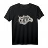 Nashville Skyline – Bassgitarre Country Music City Souvenir T-Shirt für Musiker & Fans