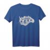 Nashville Skyline – Bassgitarre Country Music City Souvenir T-Shirt für Musiker & Fans
