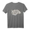 Nashville Skyline – Bassgitarre Country Music City Souvenir T-Shirt für Musiker & Fans
