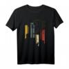 Bass Clef Bassschlüssel T-Shirt für Bassgitarristen - Vintage Design, Perfekt als Musiker-Geschenk zum Geburtstag oder für Freunde & Familie