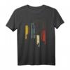 Bass Clef Bassschlüssel T-Shirt für Bassgitarristen - Vintage Design, Perfekt als Musiker-Geschenk zum Geburtstag oder für Freunde & Familie