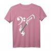 Bassgitarre Player Bass & Bassschlüssel T-Shirt – Klassisch geschnitten, perfekt für Bassisten und Musikliebhaber