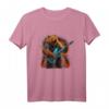 Grizzly Bear spielt E-Gitarre Rock T-Shirt – Perfekt für Festivals, Geburtstage, Halloween & Weihnachten für Rockfans und Musiker