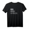 Bass Bässer Am Bässten T-Shirt – Cooles Bass Outfit für Bassisten, Techno & Rave Festivals