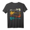 Retro Bass Gitarre T-Shirt – Perfektes Geschenk für Musiker, Bassgitarristen & Musikliebhaber zu Weihnachten & Geburtstag