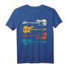 Retro Bass Gitarre T-Shirt – Perfektes Geschenk für Musiker, Bassgitarristen & Musikliebhaber zu Weihnachten & Geburtstag