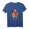 Lustiges Huhn Weihnachten T-Shirt - Weihnachtsdeko & Geschenk für Vogel- und Hühnerliebhaber, Familie & Freunde