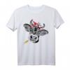 Kuh-Mandala mit Bandana - Hippie Boho Bauernmädchen T-Shirt, ideal als Geschenk für Kuhliebhaber und Tierfreunde