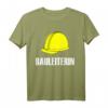 Bauleiterin Bauarbeiter Kostüm mit Helm T-Shirt – Perfekt für Fasching, Karneval & Baustellen-Events