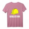 Bauleiterin Bauarbeiter Kostüm mit Helm T-Shirt – Perfekt für Fasching, Karneval & Baustellen-Events
